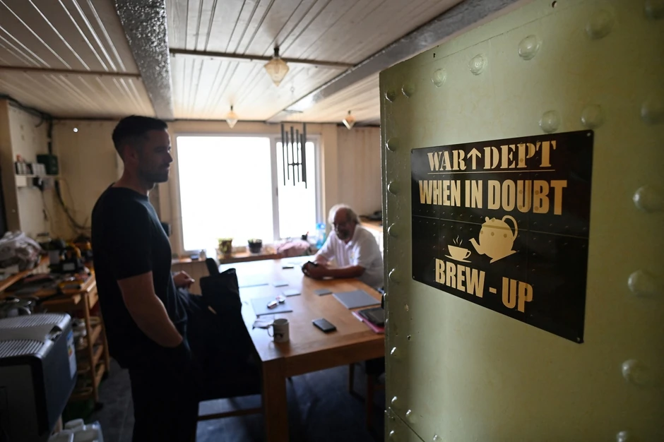 Princ Lijam i Majkl Barington u Silendu u septembru 2021.