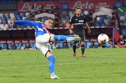 Liga włoska: Napoli lepsze od Sampdorii w meczu z trzema Polakami