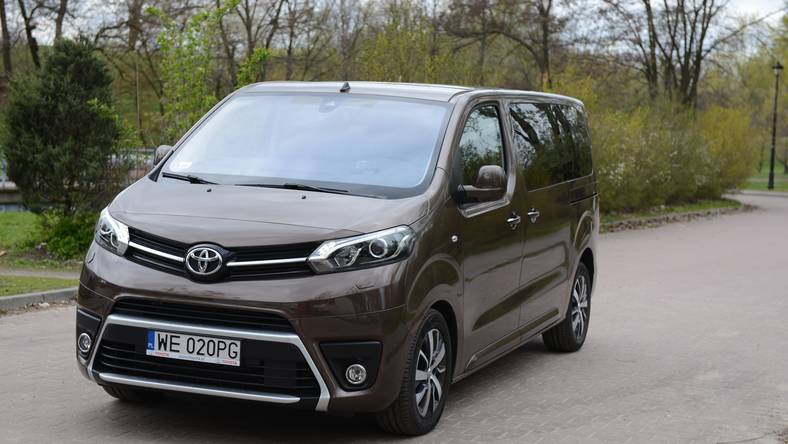 Toyota Proace Verso rodzinny opinie, testy, dane