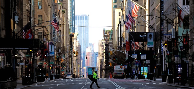 Koronawirus w USA. Nawet najstarsi nowojorczycy nie widzieli takiego Manhattanu