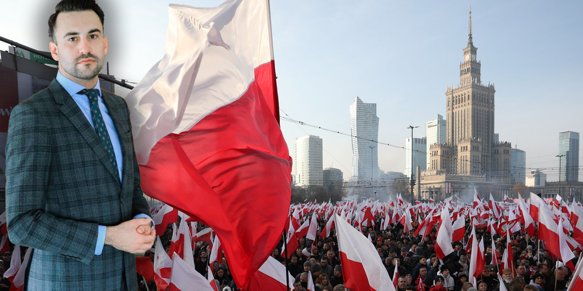 Koniec ery Roberta Bąkiewicza. Teraz on poprowadzi marsz przez Warszawę.