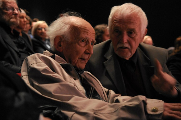 Prof. Zygmunt Bauman na debacie we Wrocławiu