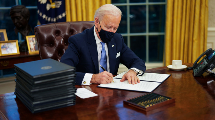 Joe Biden kapcsán visszatérhet a hagyományos amerikai politkka, állítja az elemző./ Fotó: MTI/EPA/The New York Times/Doug Mills