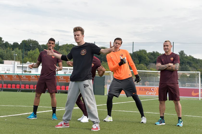 Wojciech Szczęsny zatańczył breakdance! WIDEO