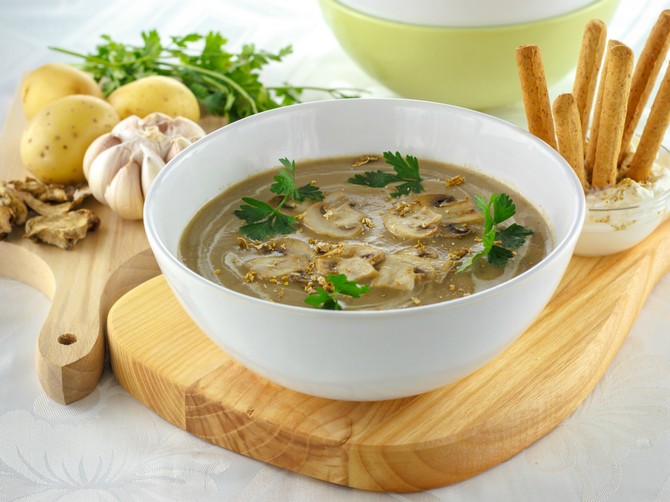 Potaž od šampinjona i vrganja