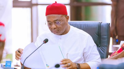 Imo State governor, Governor Hope Uzodimma. [Twitter:@Hope_Uzodimma1]