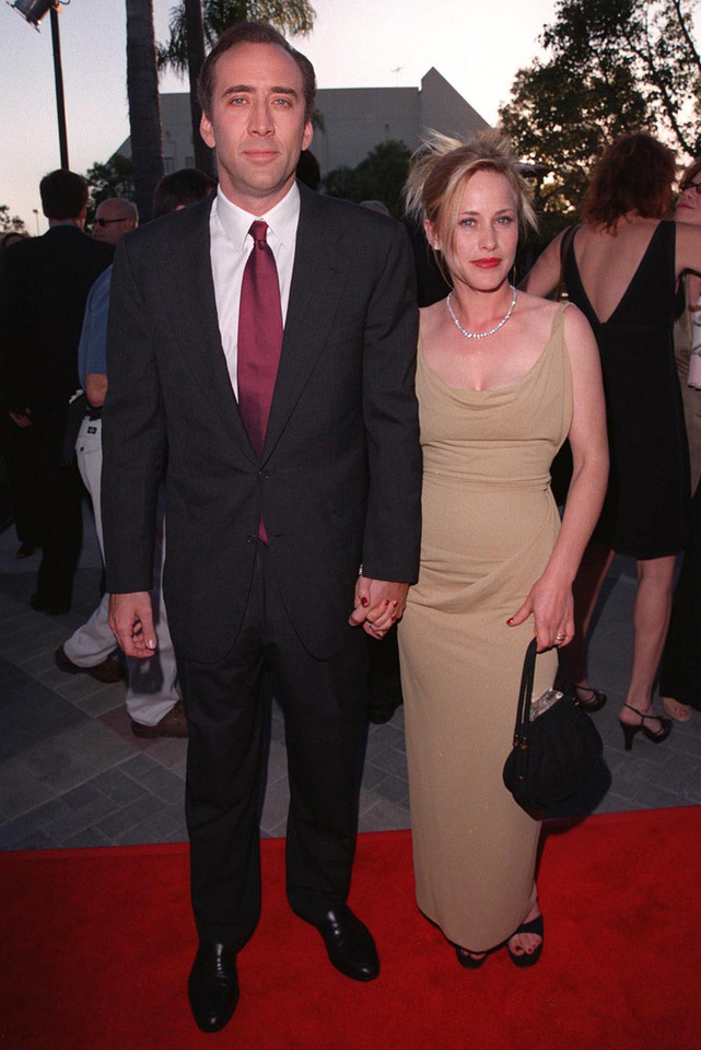 Hollywood. Oni kiedyś byli parą: Nicolas Cage i Patricia Arquette