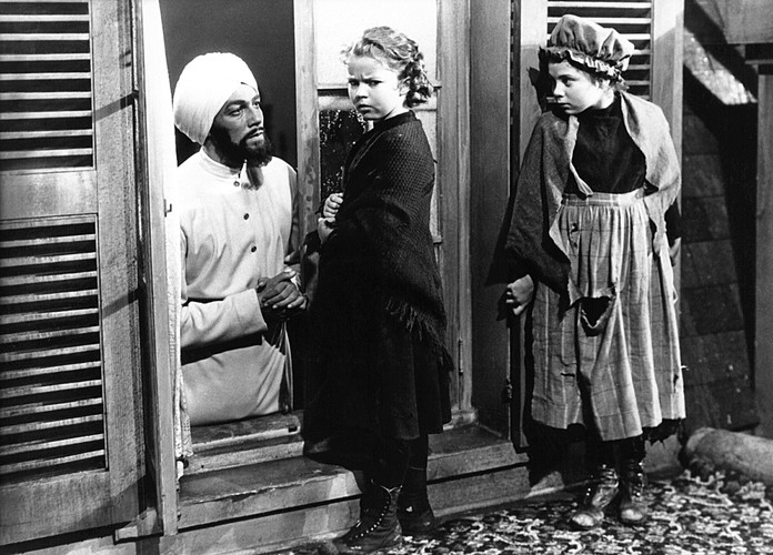 Shirley Temple w filmie 'Mała księżniczka'