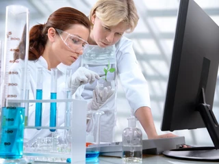 scientists working at the laboratory