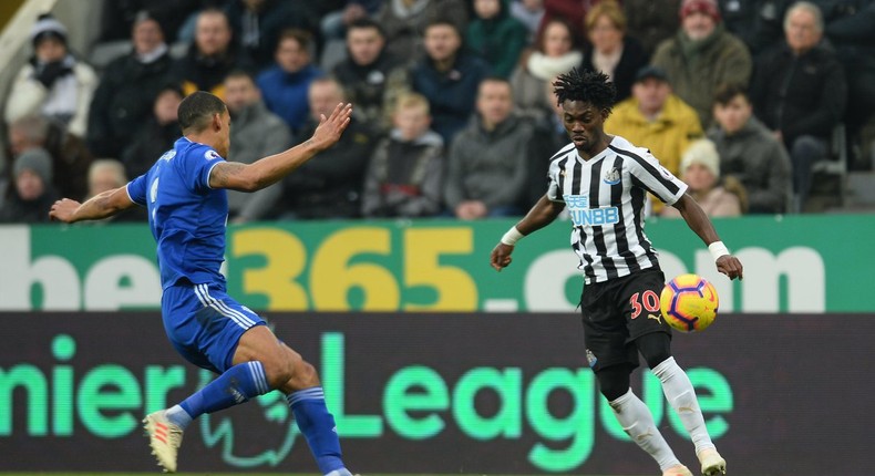 Christian Atsu vs Cardiff