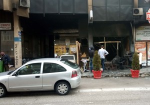 Požar u kafiću "Zvonce" u Užicu