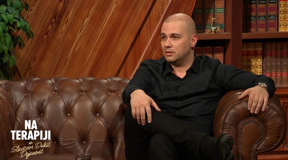 Bojan Marović, emisija "Na terapiji sa Slavicom Đukić Dejanović"