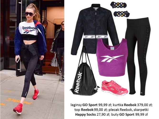 STYLIZACJE na co dzień z ubraniami sportowymi