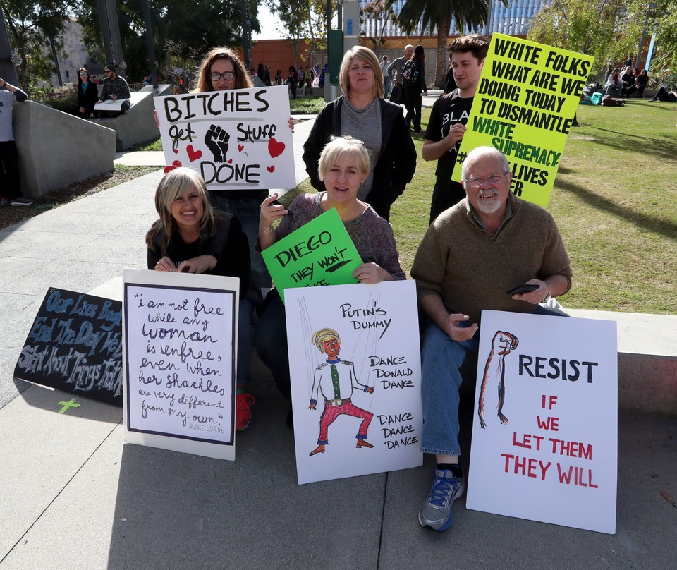 USA WOMAN'S MARCH (Woman's March protest against US President Donald Trump)