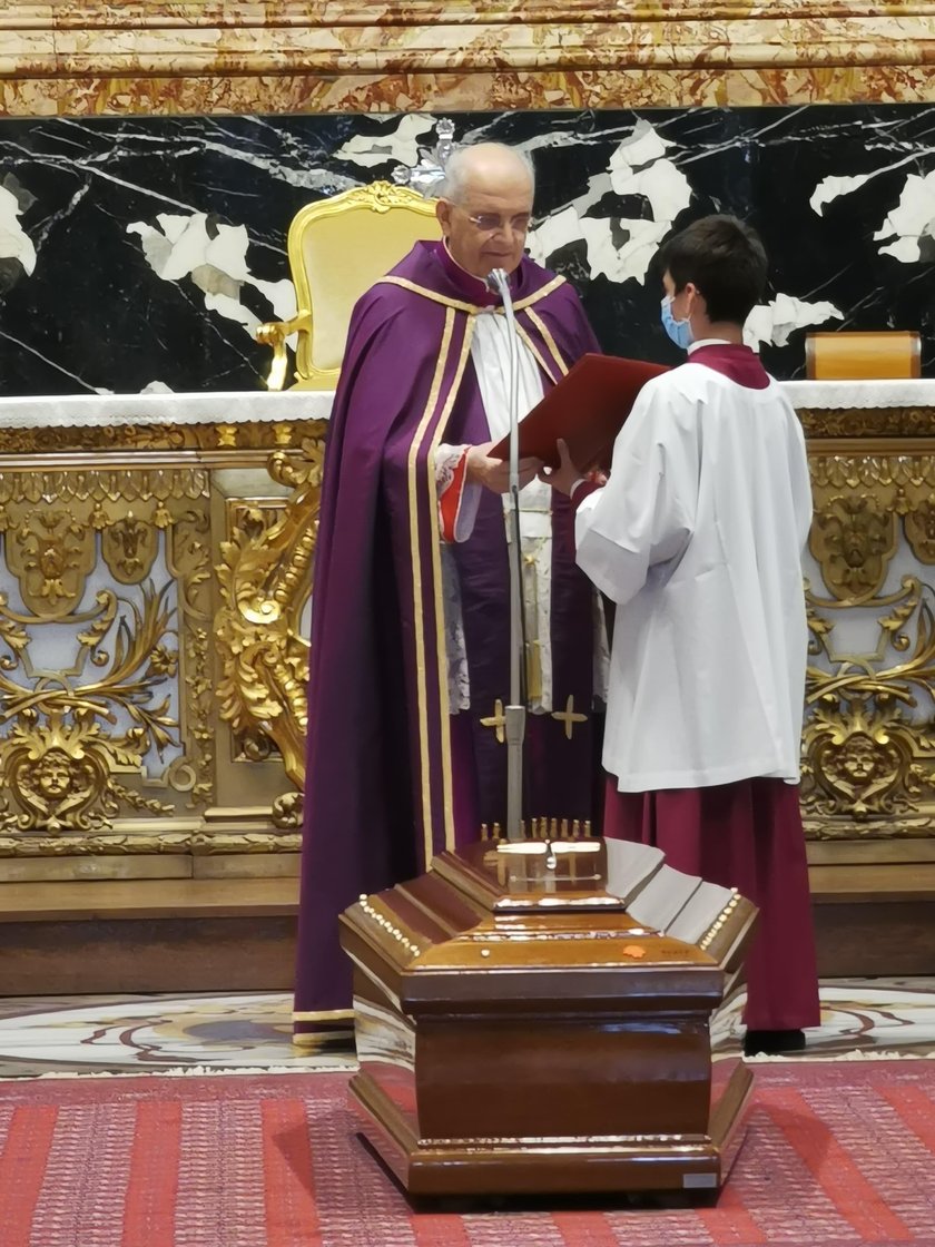 Papież pożegnał polskiego kardynała