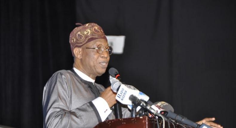 Minister of Information and Culture, Lai Mohammed 