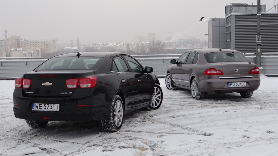 Chevrolet malibu kontra skoda superb