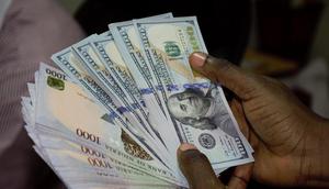Naira to dollar rate in Nigeria 