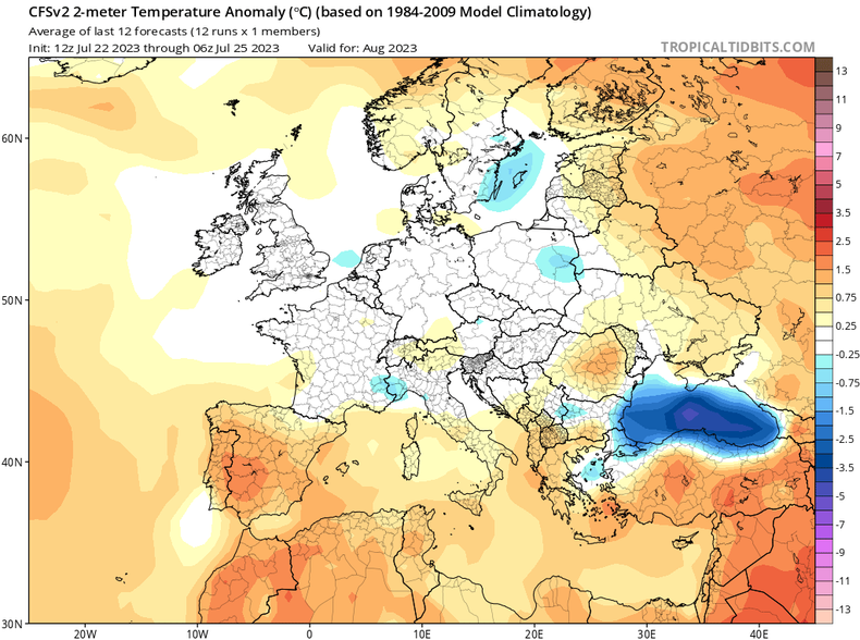 Temperatura ma balansować blisko normy