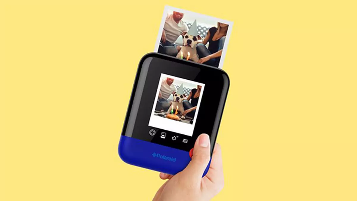 Polaroid Pop - nowoczesny aparat natychmiastowy robi zdjęcia w kultowym formacie (CES 2017)