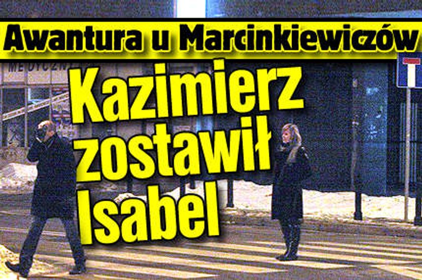 Awantura u Marcinkiewiczów. Kazimierz zostawił Isabel!