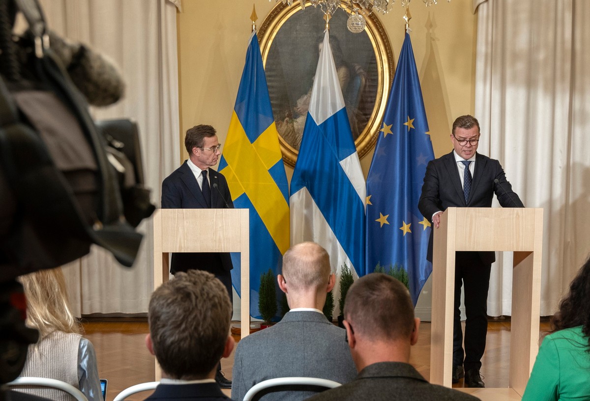 Ulf Kristersson i Petteri Orpo