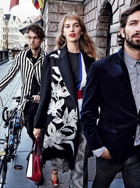 Axente Vanessa Antwerpenben hipnotizál az ősz kulcsdarabjaiban