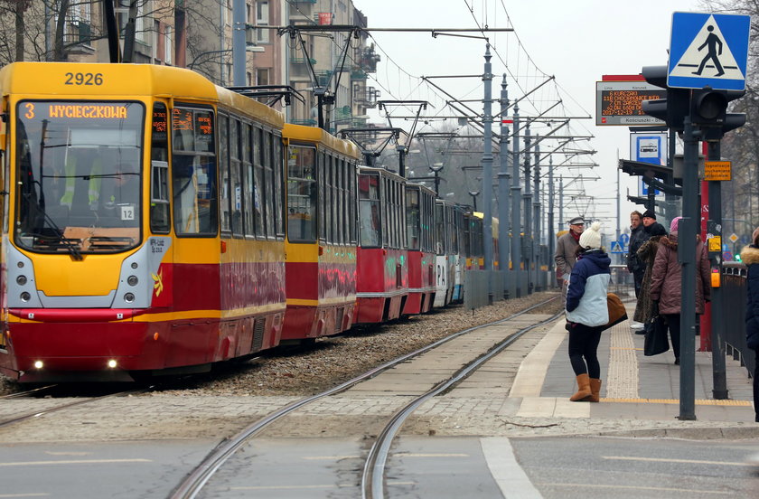 Zderzenie tramwajów na al. Kościuszki. Cztery osoby ranne