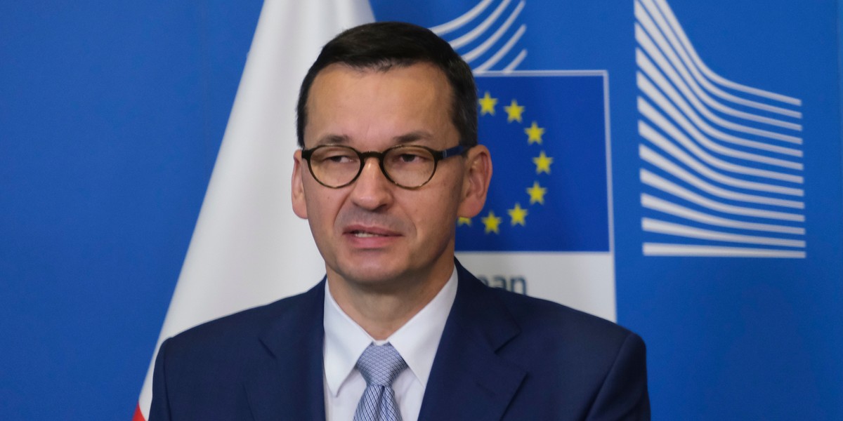 Premier Mateusz Morawiecki.