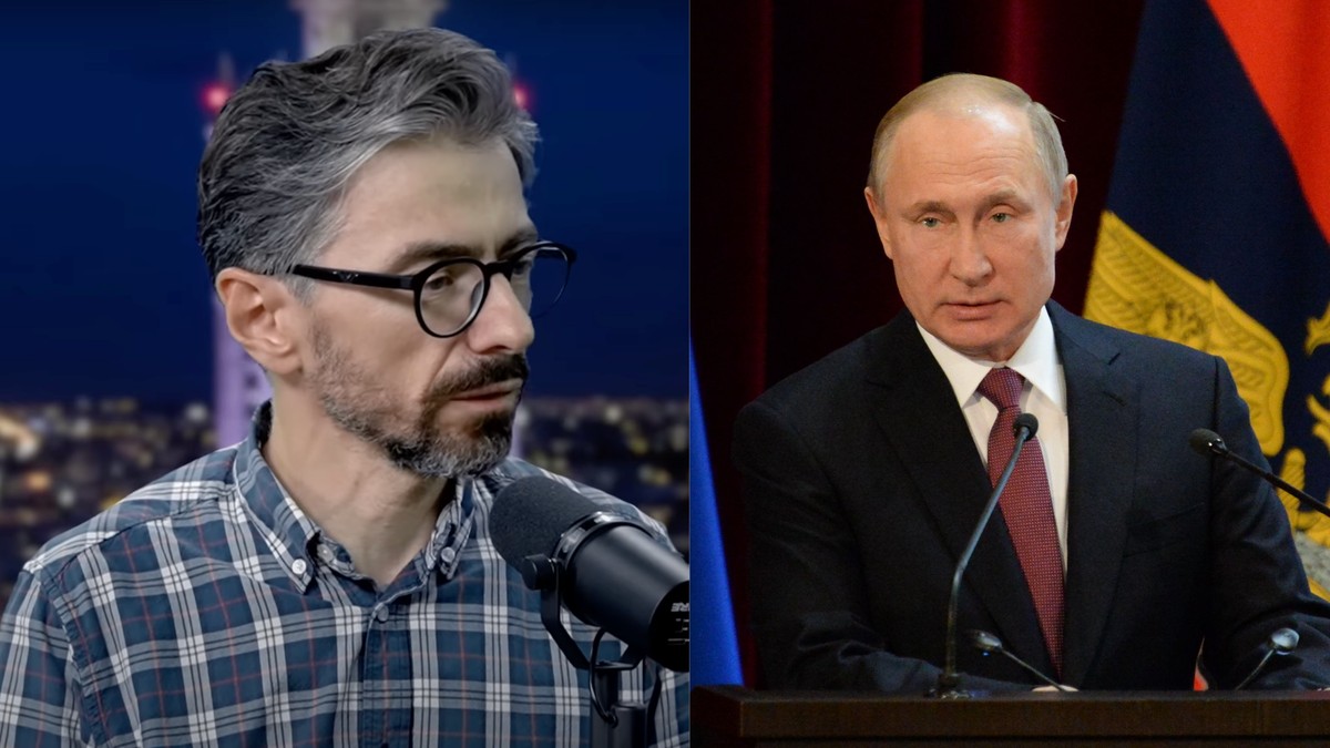 Grzegorz Rzeczkowski i Władimir Putin