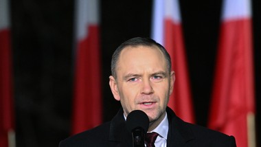 nawrocki w gdyni: niech żyje wolna, niepodległa polska! precz z komuną