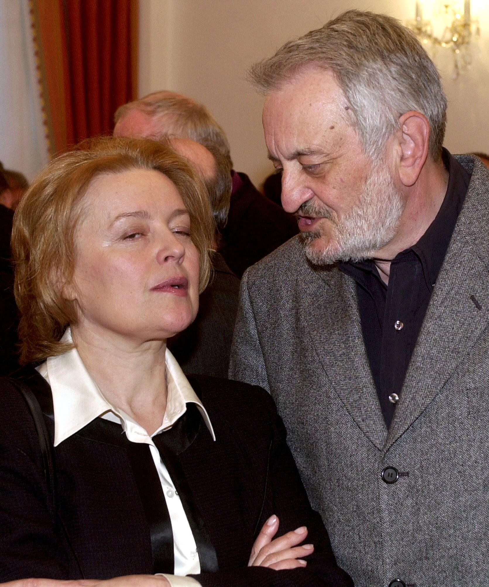 Magda Vášáryová s manželom, hercom Milanom Lasicom.