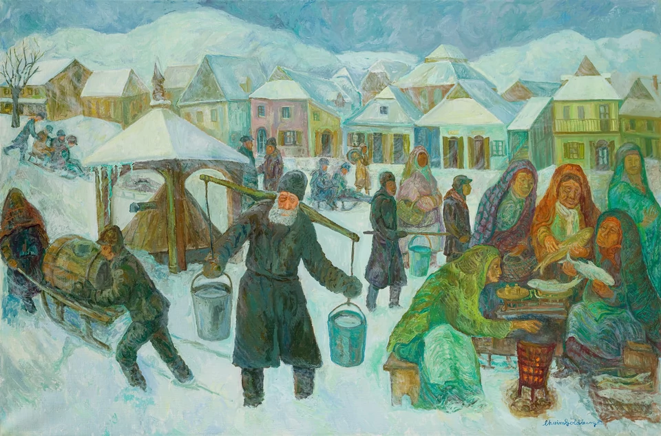 Chaim Goldberg, "Zimowy dzień" (1994)