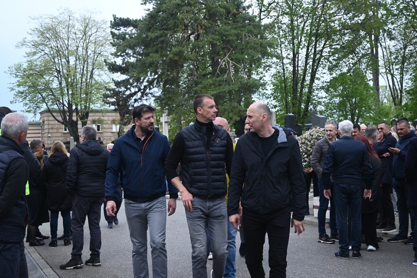 Sahrana Duška Vujoševića