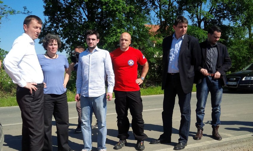 Sa gradonačelnikom Uba