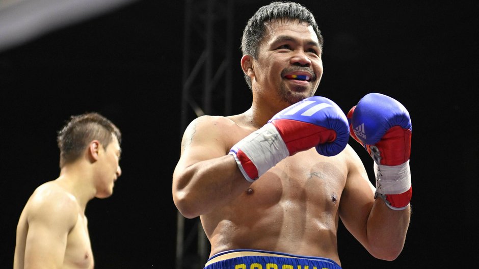 Manny Pacquiao to legendarny filipiński bokser