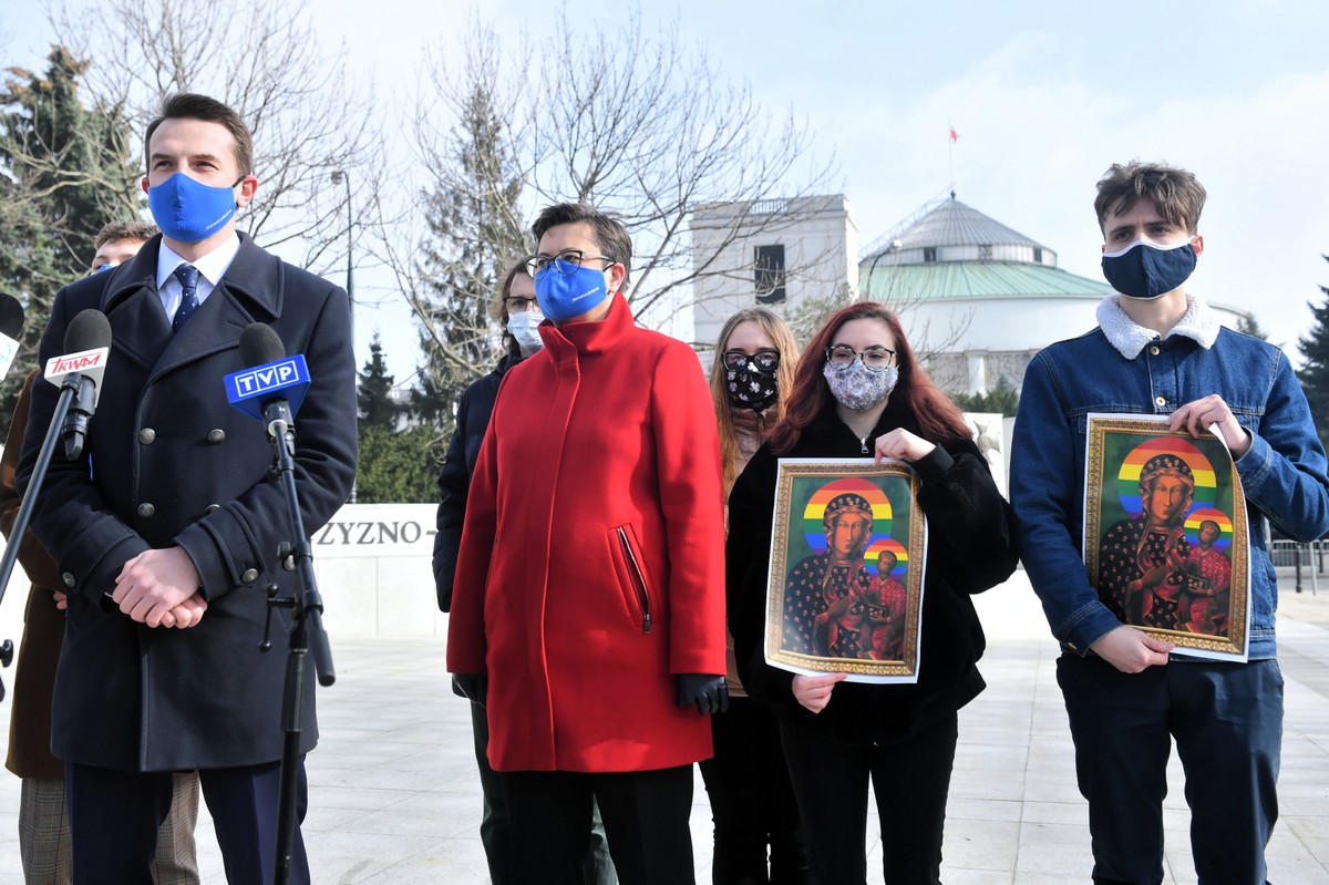 Katarzyna Lubnauer, Adam Szłapka