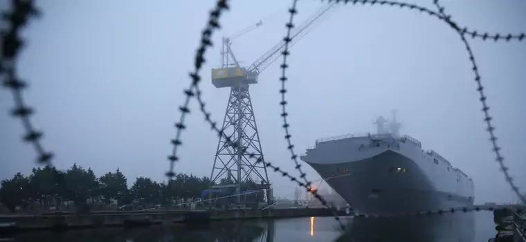 Rosyjscy marynarze wracają do domu bez Mistrala