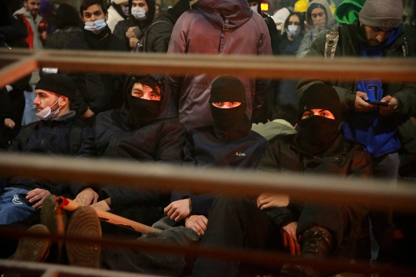 Protesti u Tbilisiju, Gruzija, 3. decembra