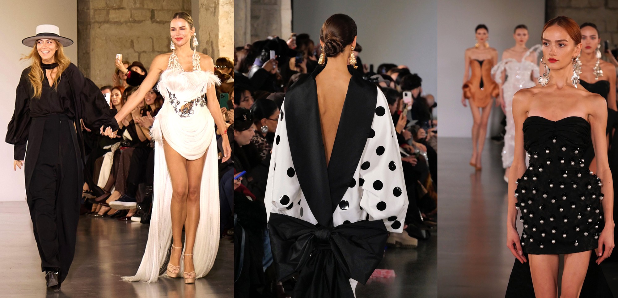 Juana Martín na parížskom týždni módy.