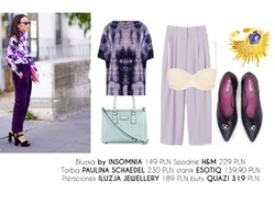 Fioletowy zawrót głowy. STYLIZACJE w kolorze, który robi niesamowite wrażenie