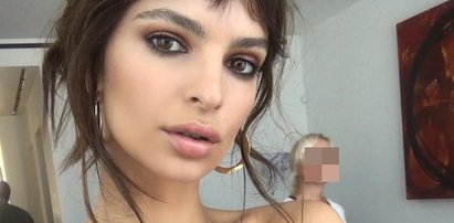 Emily Ratajkowski przyłapana nago w krzakach! ZDJĘCIA