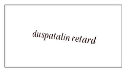 Duspatalin retard