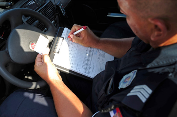 Saobraćajni policajci