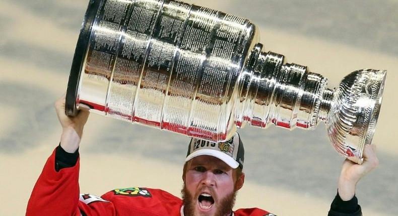 Bryan Bickell lifted the Stanley Cup in 2013 and 2015 after starting for the Chicago Blackhawks in 2004