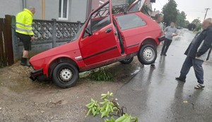Nezgoda tokom nevremena u Obrežu kod Varvarina 