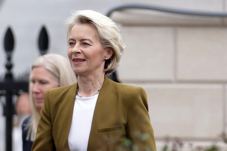 Przewodnicząca Komisji Europejskiej Ursula von der Leyen. 20 października 2023 r.