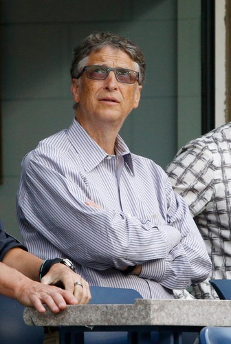 Gates, Willis, Hilfiger na finale US Open. Sławy 'lansowały' się na tybunach