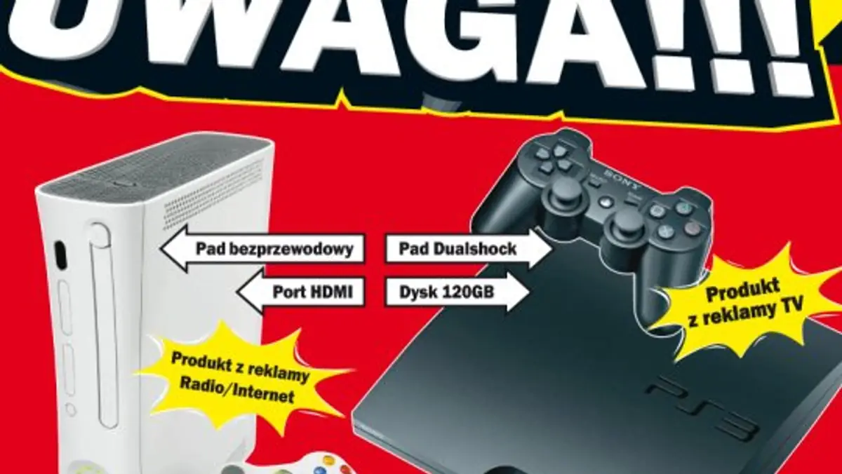 Wielka wyprzedaż w Media Markt, czyli Xbox 360 i PlayStation 3 przecenione