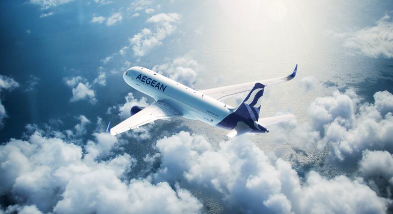 The first aircraft to debut Aegean's new identity will be its Airbus A320neo aircraft, which first joined the fleet in December 2019 though hasn't begun flying passengers yet.